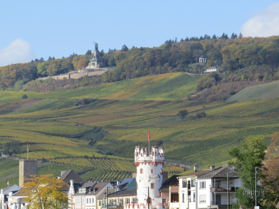 Niederwalddnkmal über Rüdesheim