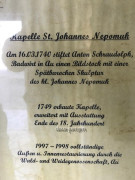 Fischen Au Nepomukkapelle
