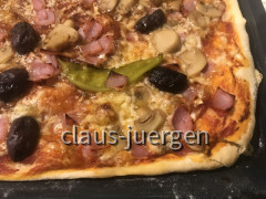 Pizza zuhause