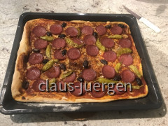 Pizza zuhause