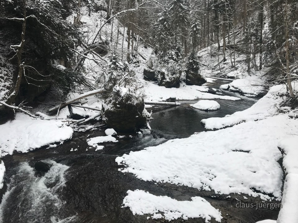 Eistobel Winter