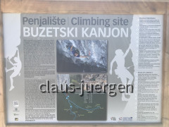 Buzet 7 Wasserfall Weg
