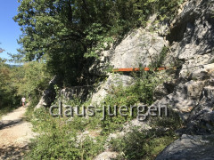 Buzet 7 Wasserfall Weg