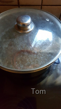 Grünkohl mit Kartoffelgnocchi und Wurst