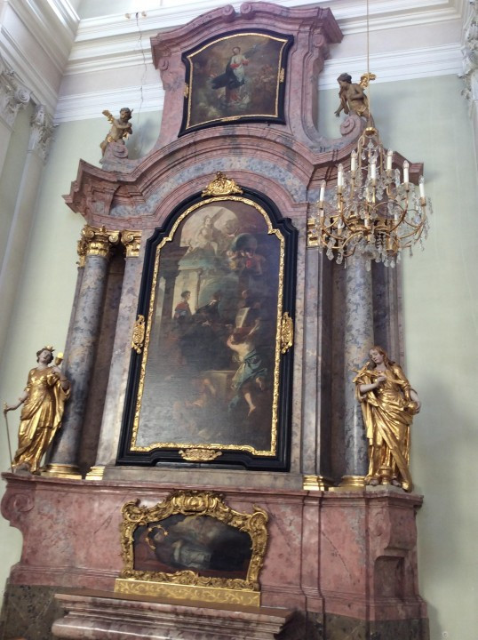 Korneuburg Augustinerkirche < Nepomuk