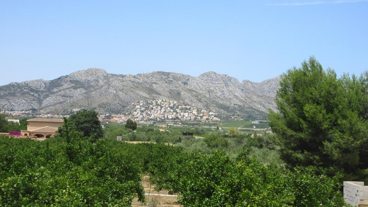 Häuser am Berg