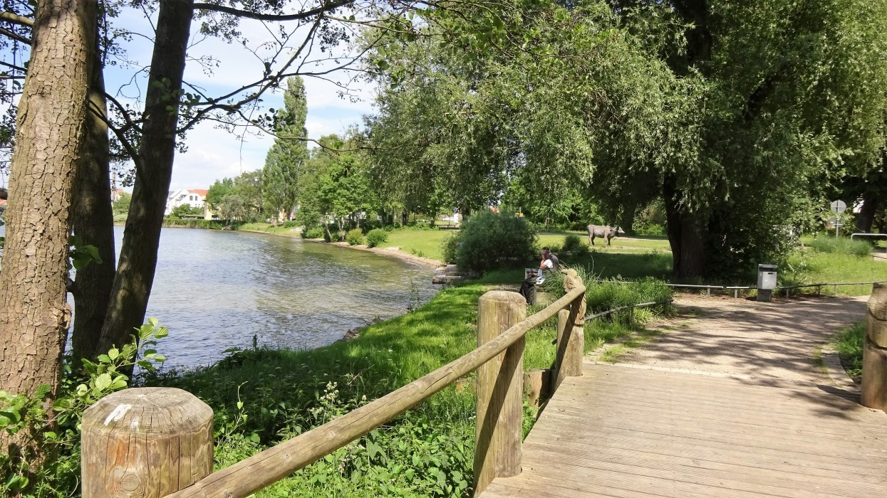 Müritz, Radroute Kesselmoor