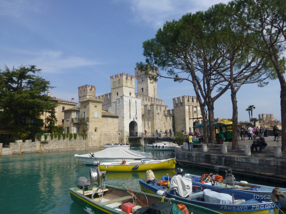 Scaligerburg  Sirmione am Gardasee, Italien 