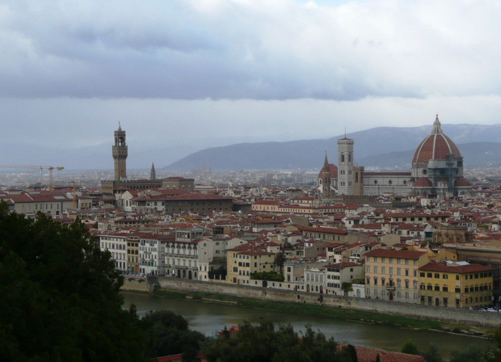 Florenz Kathedrale, Ponte Vecchio und Palazzo Vecchio