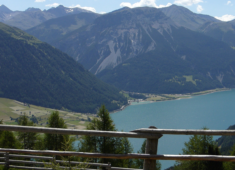 Burgeis Reschenseeblick von der R (3)
