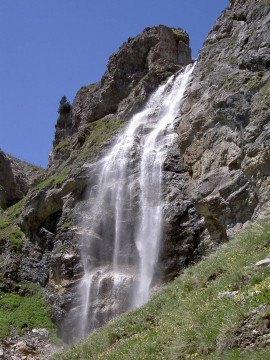 Alp Planbell-Wasserfall