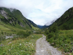 Wanderung zur Frederick Simms Hütte im Lechtal