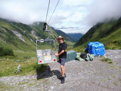 Wanderung zur Frederick Simms Hütte im Lechtal