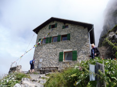Wanderung zur Frederick Simms Hütte im Lechtal