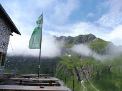 Wanderung zur Frederick Simms Hütte im Lechtal