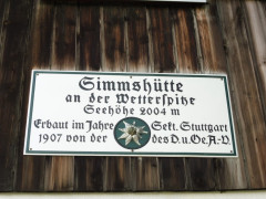 Wanderung zur Frederick Simms Hütte im Lechtal