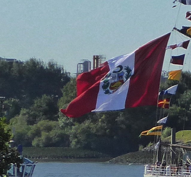 Segelschulschiff aus Peru