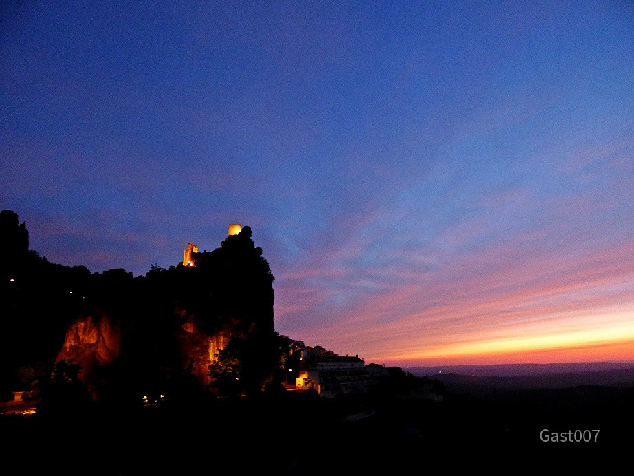 Abendrot in La Iruela