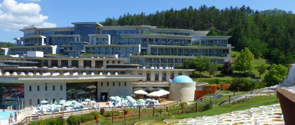 Egerszalók, Thermal- und Erlebnisbad, Hotel mit türkischer Sauna
