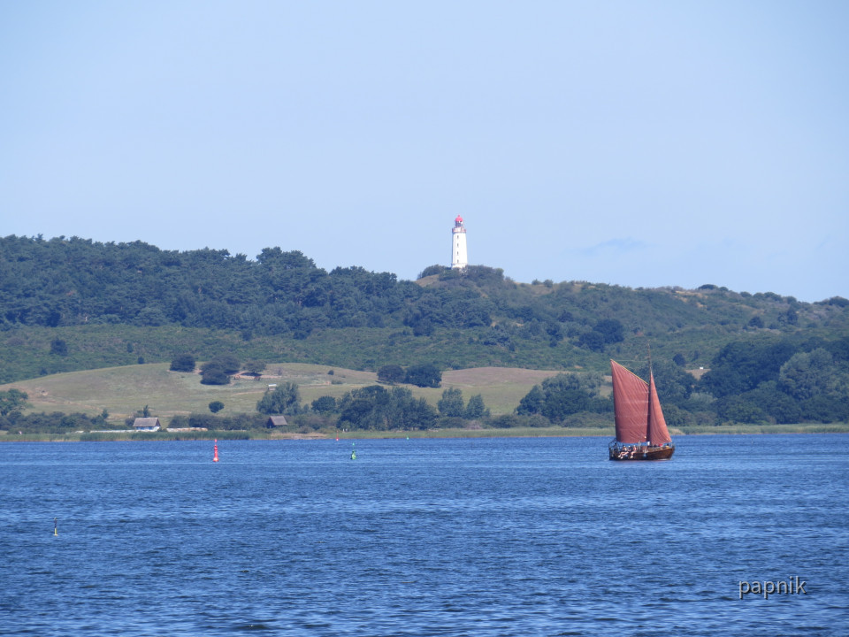 Annäherung Hiddensee
