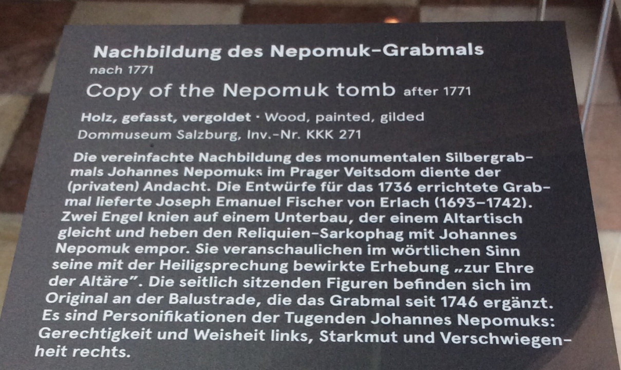 Salzburg Dommuseum < Nepomuk