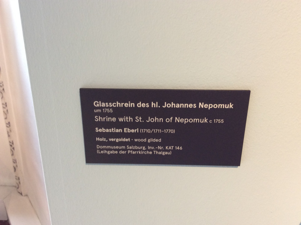 Salzburg Dommuseum < Nepomuk