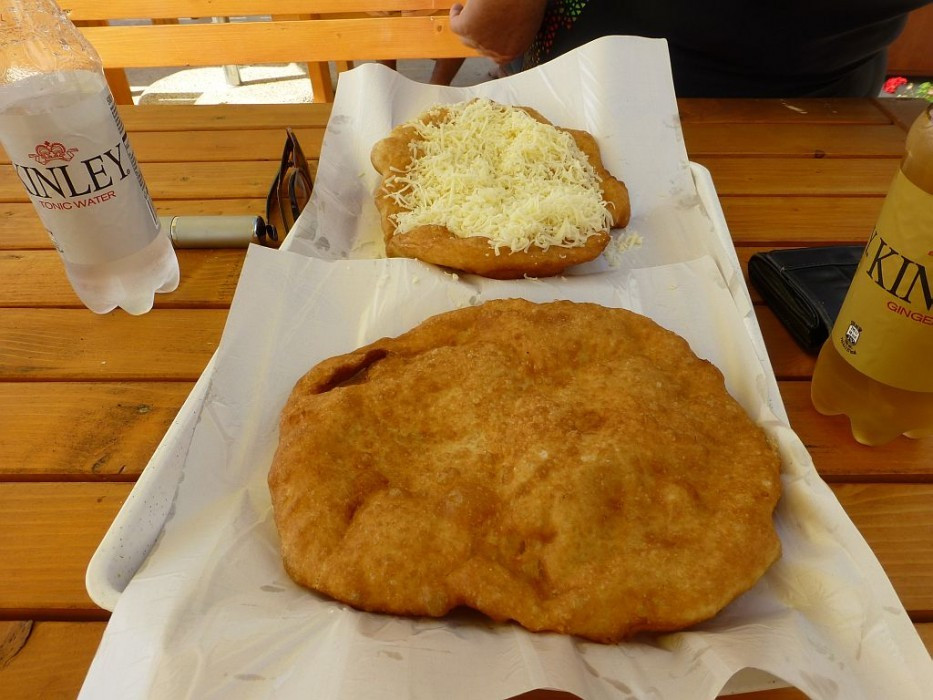 Thermalsee Demjén, Lángos