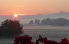 Sonnenaufgang Okober