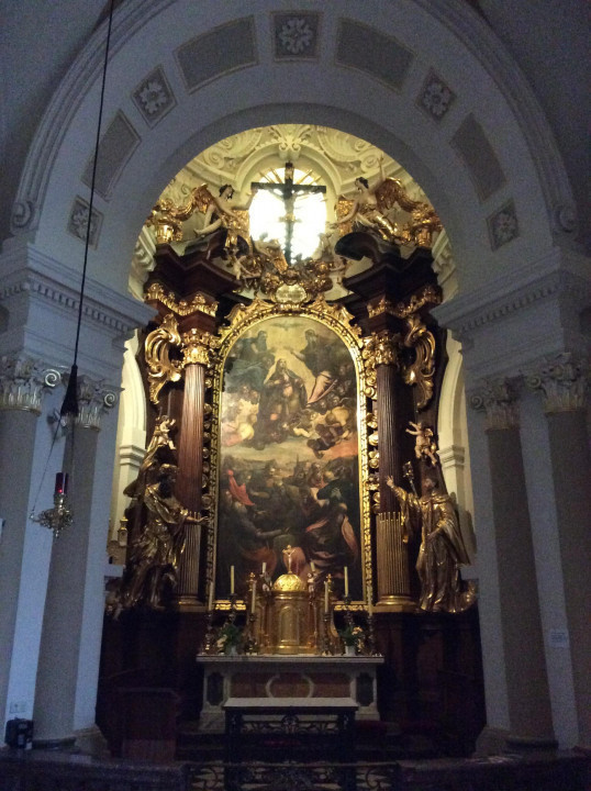 Graz Stadtpfarrkirche < Nepomuk