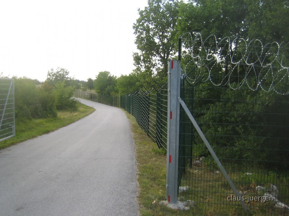 Cicarija Grenze Slowenien Kroatien