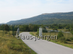 Grenze Kroatien Slowenien Lanisce Buzet