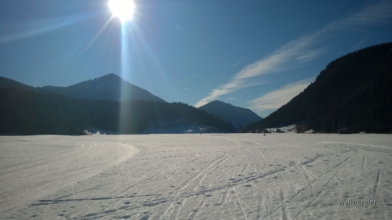 Jachenau, Loipe