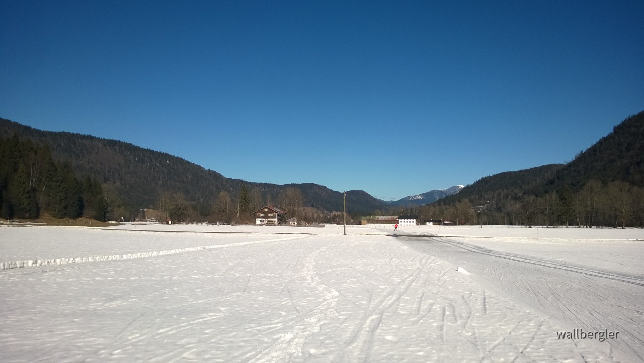Jachenau , Loipe