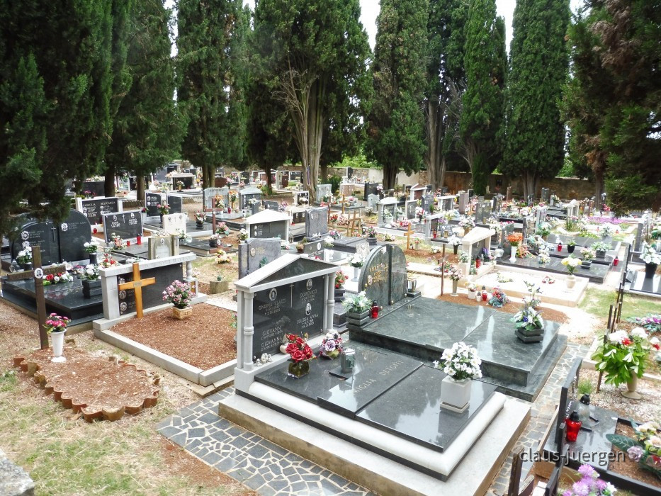 Galizana oder Gallesano Friedhof