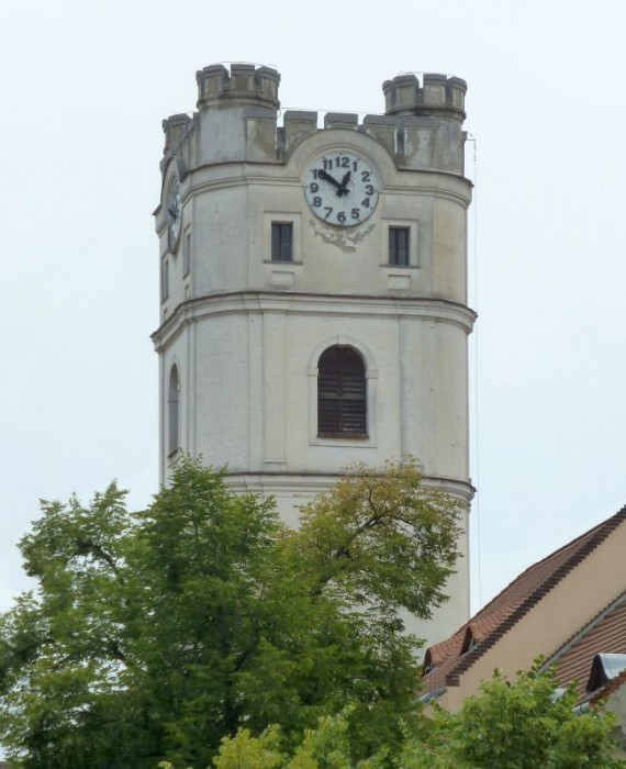 Debrecen > kleine reformierte Kirche > Kirchturm