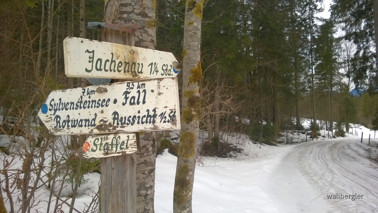 Jachenau, Schneeschuhwanderung
