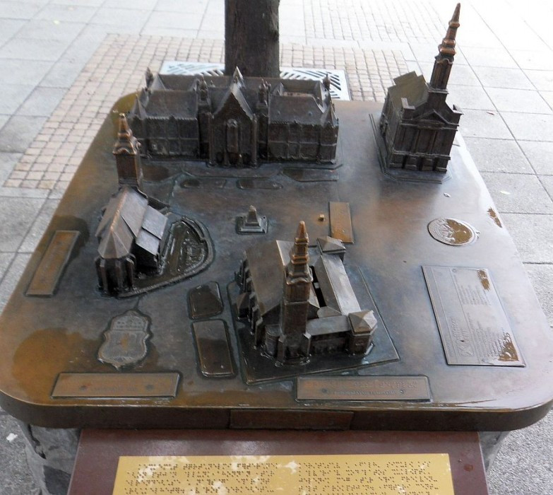 Kecskemét > Kossuthplatz im Modell