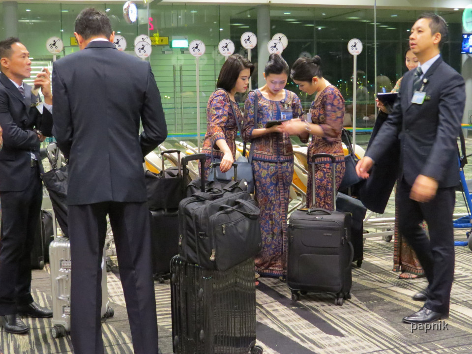 Flugbegleiter Singapore Airlines