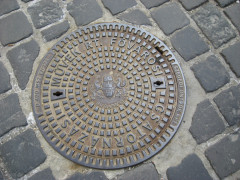 Kanaldeckel Budapest