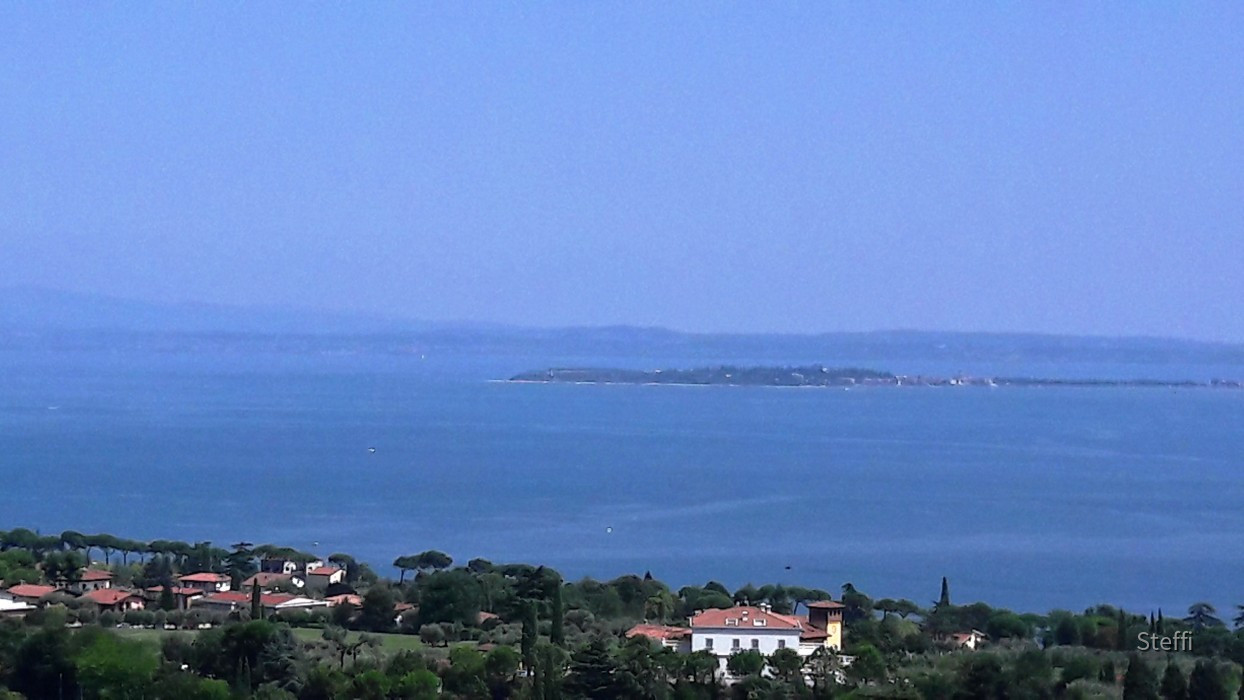 Castello di Padenghe Ausblick nach Sirmione