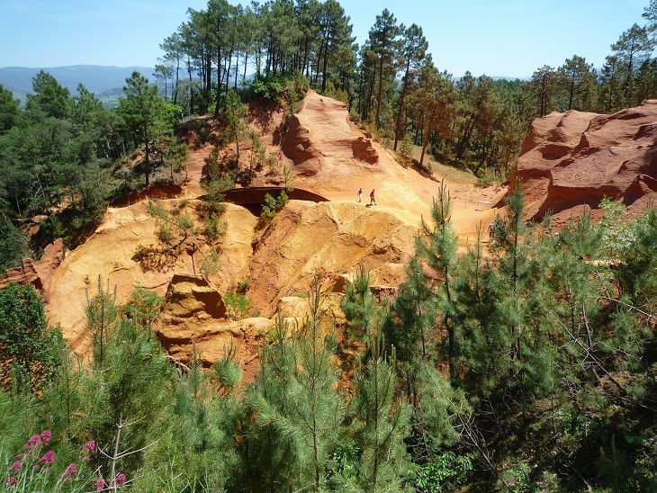 Ockerbrüche von Roussillon 1