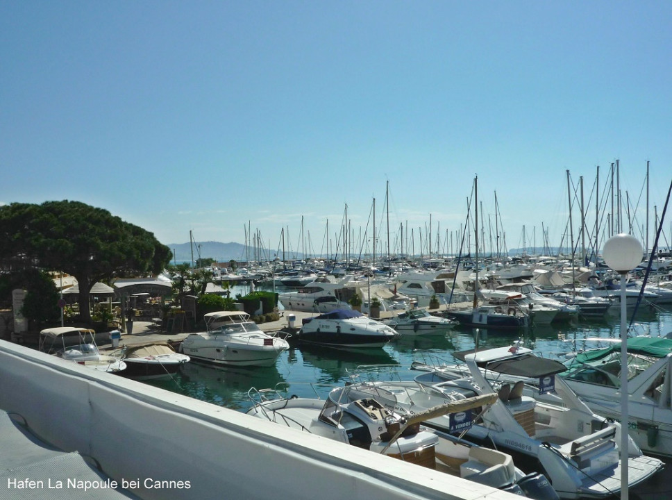 Hafen La Napoule bei Cannes