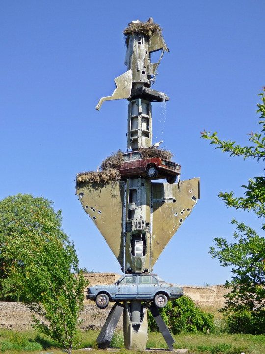 Extremadura Mai 2018 - Tag 3 Museo Vostell Malpartida und Badajoz