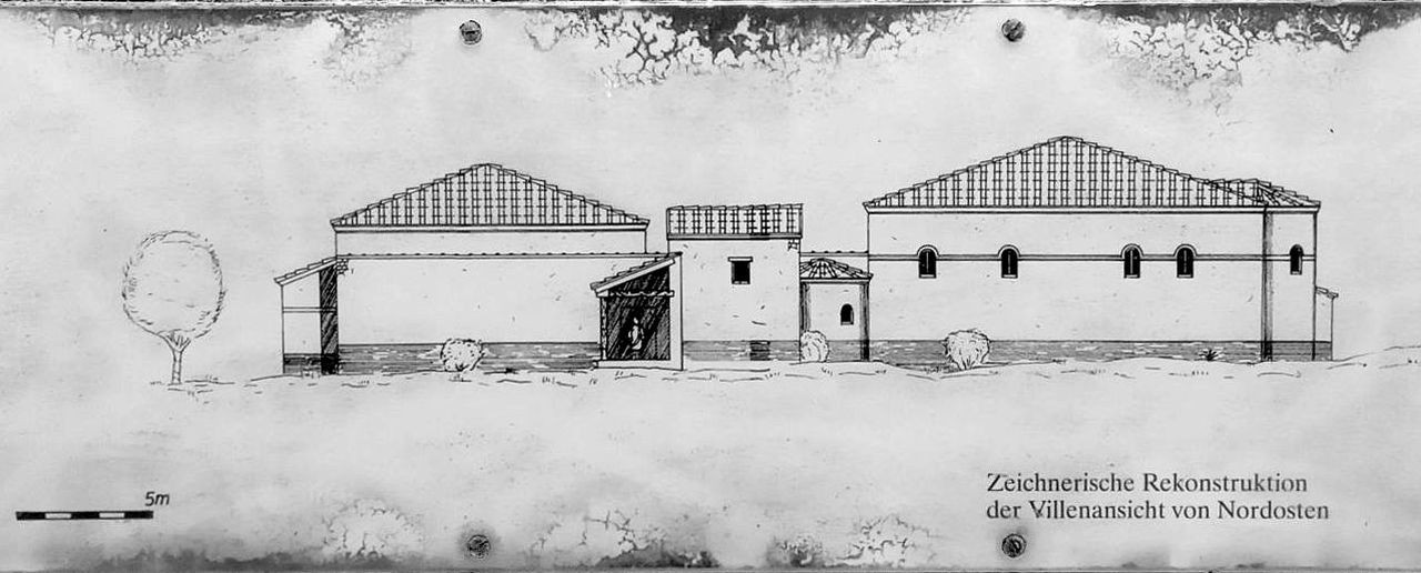 Villa Haselburg Villenansicht von Nordosten