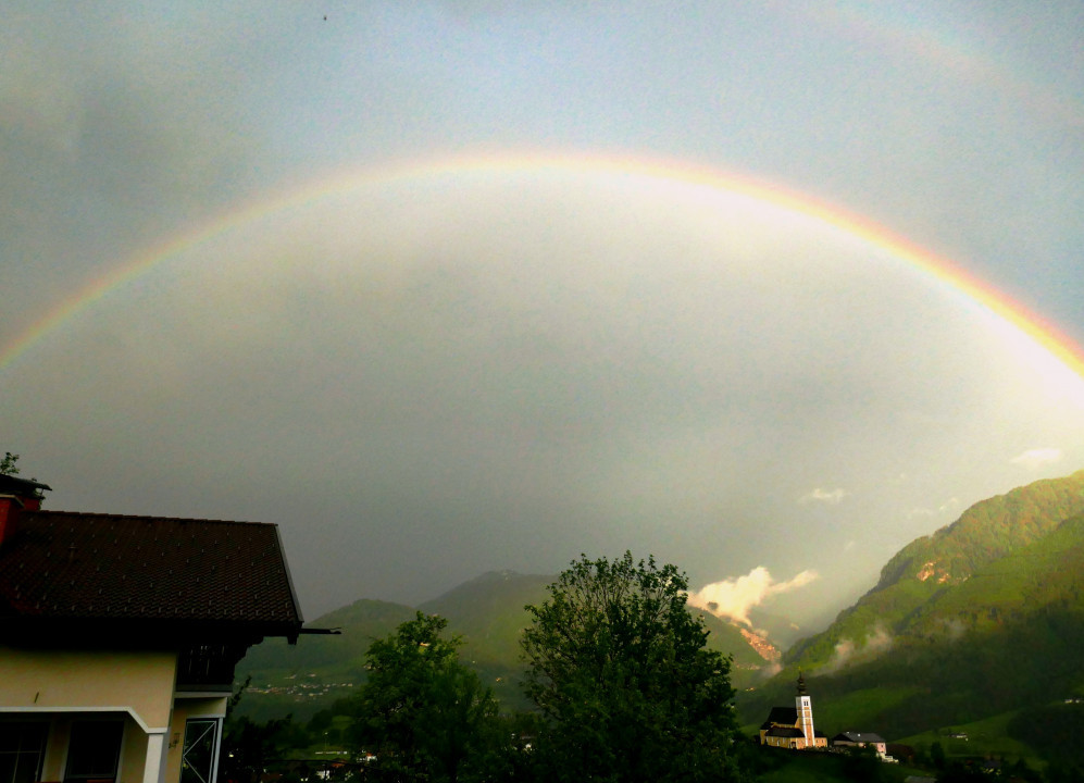 Regenbogen im Pongau