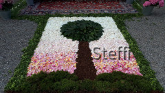 Blumenteppich Baum
