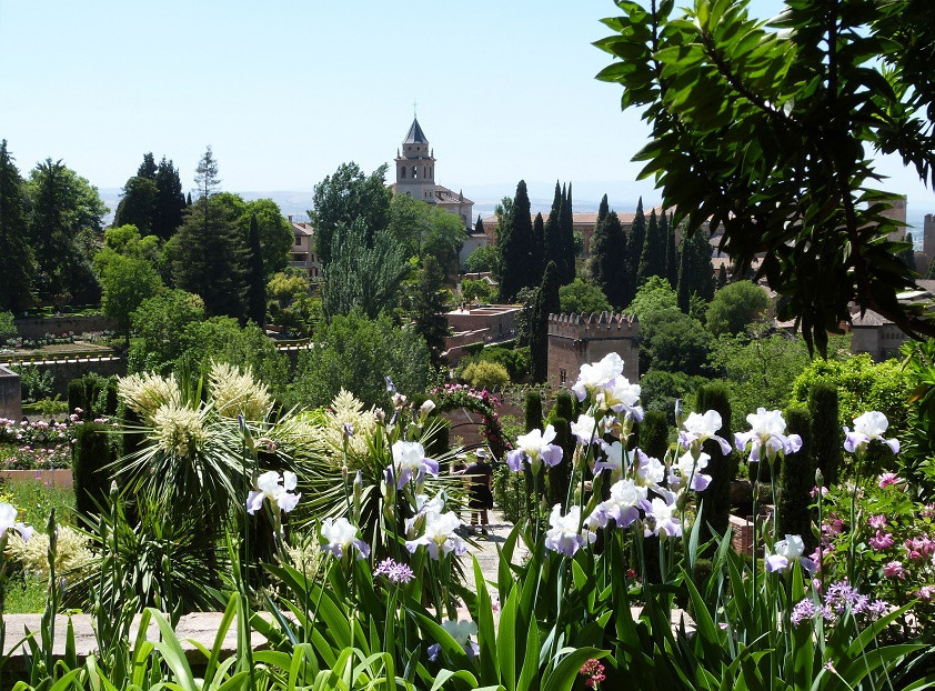 Blumengärten des Generalife