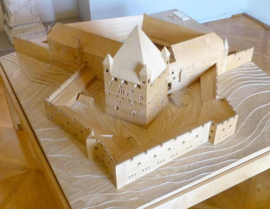 Sárospatak > Rákócziburg > Holzmodell