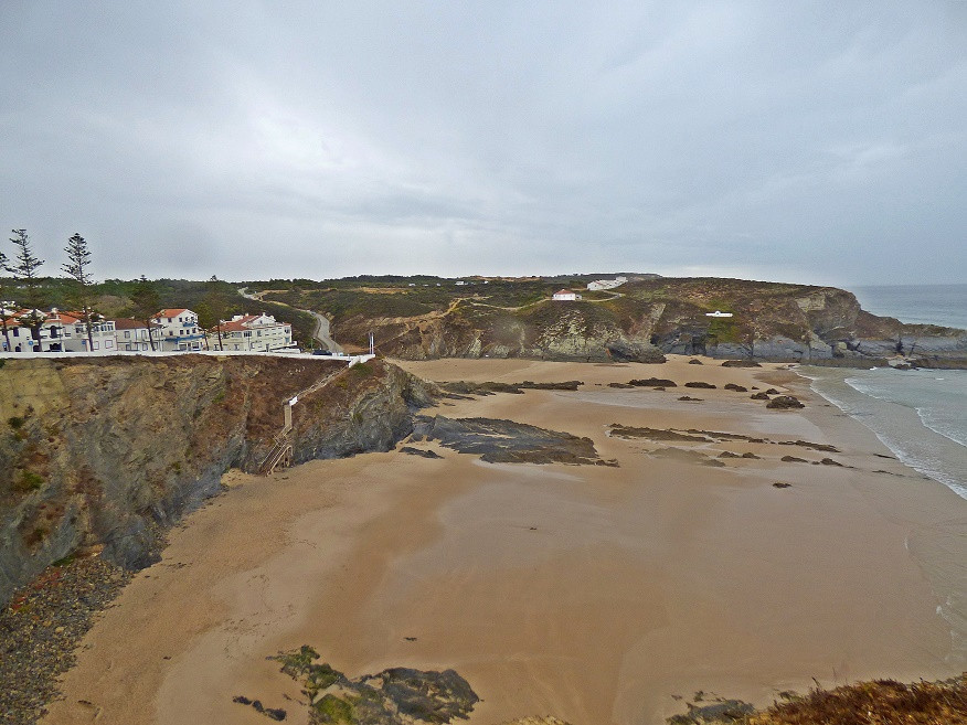 Zambujeira do Mar im Nieselregen