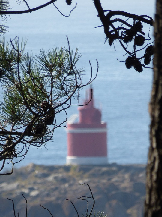 Faro de Punta Robaleira am Cabo Udra / Galicien